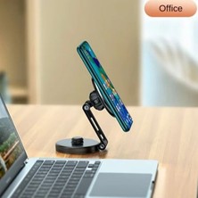 ForWhat Büro Ev Ofis Hediyesi Için Masaüstü Katlanır Telefon Tutucu Manyetik Stand