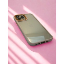 Aplus Renkli Silikon Çerçeveli Şeffaf Koruyucu Kılıf – Kalın Darbe Korumalı Kamera Çıkıntılı