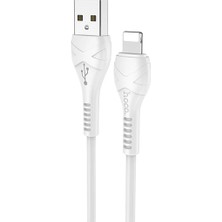 Toyigoo Hoco X37  Iphone 14-13-12-11  Lightning Şarj ve Data Kablosu 1m 2.4A-(5775) TYGOO-RSHB34