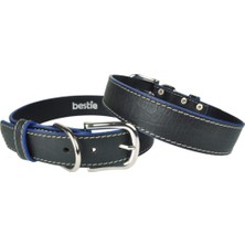 Feyza Design Şık ve Dayanıklı Büyük Boy Deri Köpek Tasması 55 Cm, Konforlu Kullanım