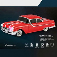 ForWhat Büro Ev Ofis Cihazları Için Amerikan Klasik Araba Motif Bluetooth Hoparlör