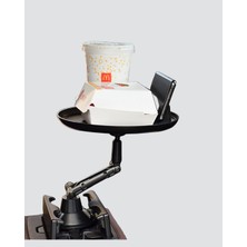 Toyigoo Universal Araç Içi Bardaklık Tepsisi 9 Inç Yemek Alanı ve Telefon Standlı TYGOO-RSHB34