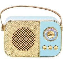 ForWhat Büro Ev Ofis Hediyesi Için Mavi LED Işıklı Hoparlör