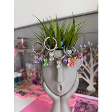 Feyza Design Renkli Sevimli Evcil Hayvan Tasma Ucu Charm, Şık ve Güvenli Tasarım