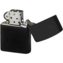 Toyigoo Hediyelik Zarif Zippo Model Siyah Benzinli Çakmak TYGOO-RSHB34