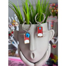 Feyza Design Renkli Sevimli Evcil Hayvan Tasma Ucu Charm, Şık ve Rahat Kullanım