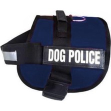 Feyza Design Büyük Irk Köpek Göğüs Tasması, Lacivert, Güvenli ve Rahat Kullanım