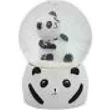PremiumPort Işıklı Panda Kar Küresi, Ortak Boy, Eğlenceli ve Sıcacık Hava Katıyor