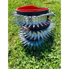 Feyza Design Hakiki Manda Derili Çoban Serisi Köpek Tasması, Güçlü ve Dayanıklı Tasarım