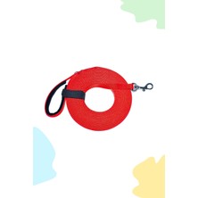 Feyza Design 20 Metre Renkli Eğitim Kayışı, Uzun Iz Takip ve Çalışma Aracı