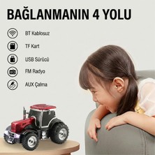 ForWhat Büro Ev Ofis Cihazları Için Traktör Motifli Bluetooth Hoparlör