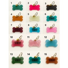 Feyza Design Kişiye Özel Kemik Şekilli Köpek ve Kedi Aksesuarı, Hediye Seti