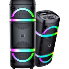 ForWhat Büro Ev Ofis Hediyesi Için Kablosuz Mikrofonlu Hoparlör