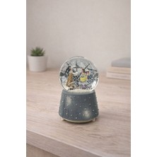 PremiumPort Büyük Boy Kış Masalı Müzikli ve LED Işıklı Kar Küresi