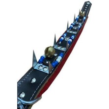 Feyza Design Kangal Köpeği Için Şık Deri Çoban Tasması, Güçlü ve Rahat Kullanım