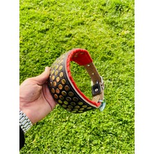 Feyza Design Yavru Kangal Köpek Tasması, Hakiki Deri, 60 Cm, Klasik Seri