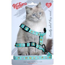 Feyza Design Yetişkin Kedi Bel Tasması, Renkli ve Rahat Kedi Tasması