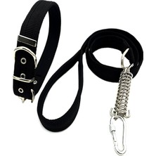 Feyza Design Siyah Köpek Tasması ve Gezdirme Seti, Konforlu ve Şık Tasarım