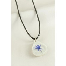 Peygamber Çiçeği Damla Epoksi Kolye