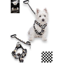 Feyza Design Köpek Göğüs Tasması ve Gezdirme Kayışı Seti, Konforlu ve Güvenli Kullanım