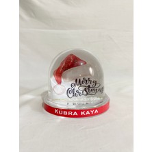 PremiumPort Kişiye Özel Yılbaşı Kar Küresi, Yeni Yıl Hediyesi, Merry Christmas Tasarım