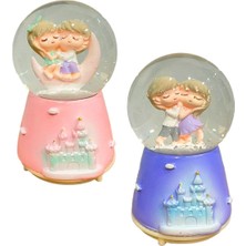 PremiumPort Karlı Atan Motorlu Pilli Sesli ve Işıklı Kar Küresi JH-172