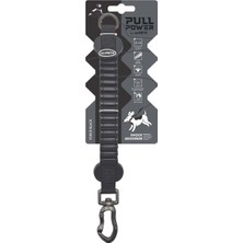 Feyza Design Pull Power Şok Emici Ara Tasma - Siyah, Dayanıklı ve Konforlu