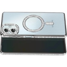 Lims Store Newface Samsung Galaxy A07 4g Joke Simli Magneticsafe Kılıf - Gümüş