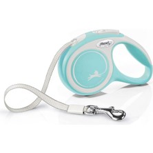 Feyza Design Konforlu Açık Mavi Otomatik Evcil Hayvan Gezdirme Tasması