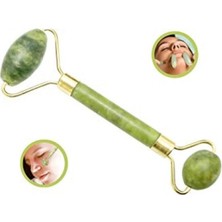 Jade Roler 2'li Yeşim Taşı Yüz Masaj Aleti