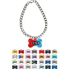 Feyza Design Kişiye Özel Köpek Zinciri, Sevimli ve Şık Tasarım ile Güvenle Taşıyın