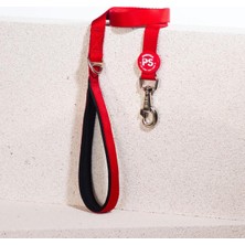Feyza Design Kırmızı Kedi ve Köpek Sevk Kayışı Uzatma Tasması, Güçlü ve Şık Tasarım