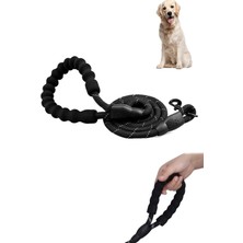 Feyza Design Yüksek Dirençli Köpek Boyun Tasması ve Gezdirme Kayışı Seti