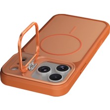 Maxdora Joko Apple Iphone 17 Pro Max Pale Magsafe Standlı Kapak - Turuncu