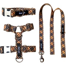 Feyza Design Küçük Boy Cross Tasma Seti, Şık ve Dayanıklı Köpek Aksesuarı