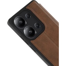 Novis Liora Newface Xiaomi Redmi 15C 4g Flip Cover - Taba