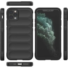 Novis Liora Newface Iphone 11 Pro Kılıf Optimum Silikon - Siyah