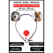 Feyza Design Özel Tasarımlı Yuvarlak Çelik Isimlik Kolye, Hafif Ip Zincir, 2 Renk Seçeneği