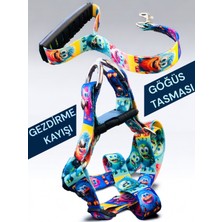 Feyza Design Konforlu Köpek Tasması ve Gezdirme Kayışı Seti, Güvenli ve Rahat Kullanım