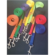 Feyza Design Renkli Köpek Sevk Kayışı Seti, 8'li, Neon, Koyu Mavi, Çok Renkli, Dayanıklı