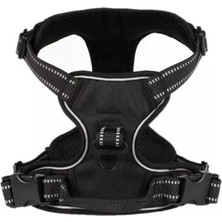 Feyza Design Siyah Köpek Yeleği M Göğüs Tasması, Rahat ve Şık Tasarım