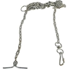 Feyza Design 2 Metre Dayanıklı Köpek Zinciri, Güvenli ve Hafif Tasarım