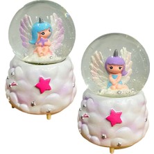 PremiumPort Motorlu Pilli Kar Küresi, Işıklı ve Sesli Eğlence Seti