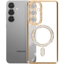 Freedom Storee Joko Samsung Galaxy S26 Joke Simli Magneticsafe Kılıf - Gold