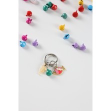 Feyza Design Renkli Sevimli Evcil Hayvan Tasma Ucu Charm, Şık ve Eğlenceli Tasarım