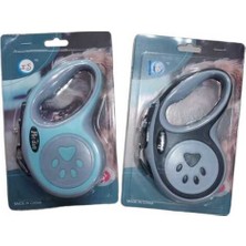 Feyza Design 3 Metre Pati Desenli Köpek Gezdirme Tasma, Uzun ve Güvenli Kullanım