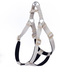 Feyza Design Konfor Dokuma Ronin Köpek Göğüs Tasması, Haki, 75-85 Cm, Xxxl