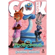 Doğan Çocuk Zootropolis 2: Çok Boya! - Çıkartmalı Dev Boyama Kitabı