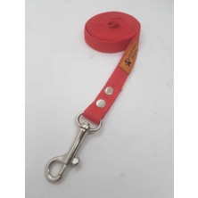 Feyza Design Küçük Irklar Için Kırmızı Sevk Kayışı, Güvenli ve Şık Tasarım