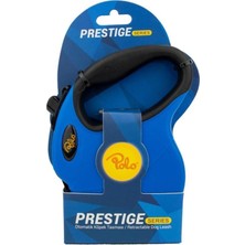 Feyza Design Esnek Mavi Otomatik Köpek Tasma 4M/10KG, Konfor ve Güvenlik Için Ideal